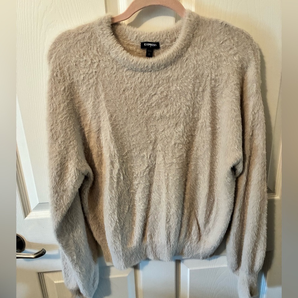 Express Soft Beige Women's Sweater